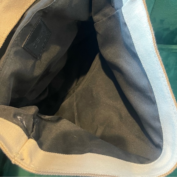 Deux Lux canvas and faux leather mini backpack - Picture 4 of 6